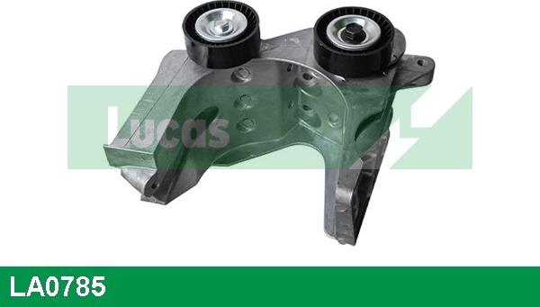 LUCAS LA0785 - Натяжитель, поликлиновый ремень autospares.lv