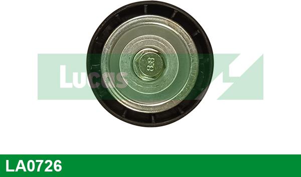 LUCAS LA0726 - Натяжитель, поликлиновый ремень autospares.lv