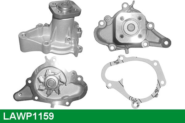 LUCAS LAWP1159 - Водяной насос autospares.lv