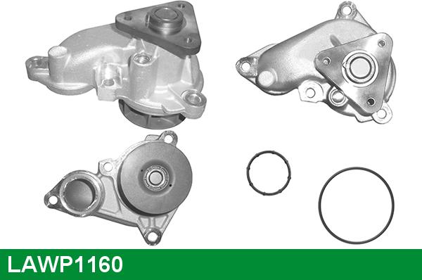 LUCAS LAWP1160 - Водяной насос autospares.lv