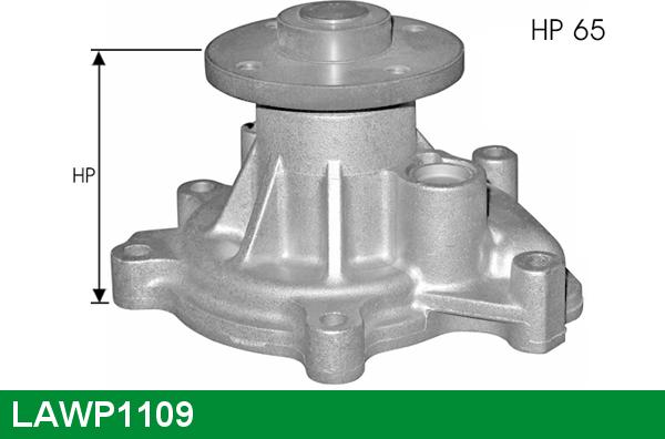 LUCAS LAWP1109 - Водяной насос autospares.lv