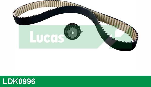 LUCAS LDK0996 - Комплект зубчатого ремня ГРМ autospares.lv