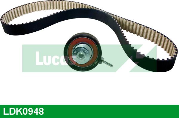 LUCAS LDK0948 - Комплект зубчатого ремня ГРМ autospares.lv