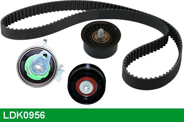 LUCAS LDK0956 - Комплект зубчатого ремня ГРМ autospares.lv