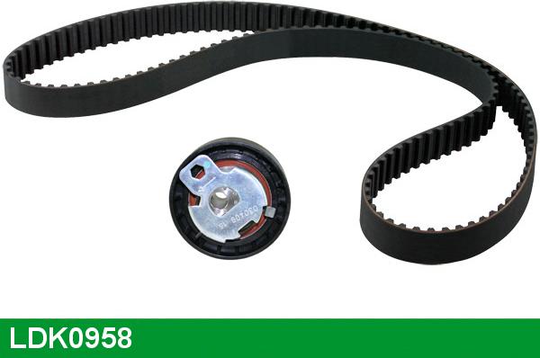 LUCAS LDK0958 - Комплект зубчатого ремня ГРМ autospares.lv