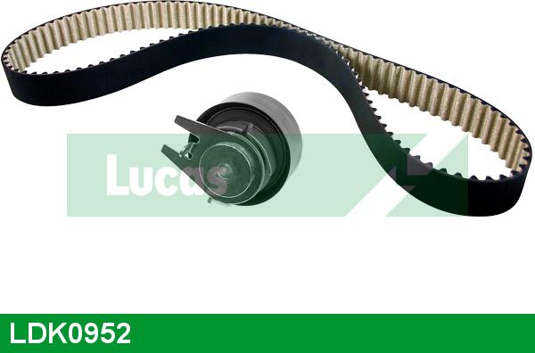 LUCAS LDK0952 - Комплект зубчатого ремня ГРМ autospares.lv