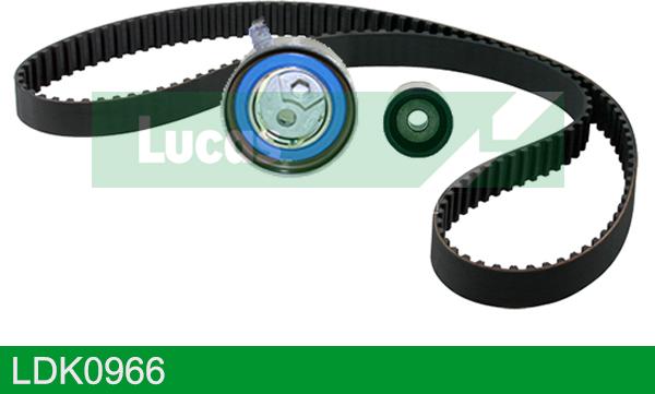 LUCAS LDK0966 - Комплект зубчатого ремня ГРМ autospares.lv