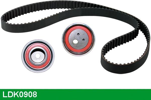 LUCAS LDK0908 - Комплект зубчатого ремня ГРМ autospares.lv