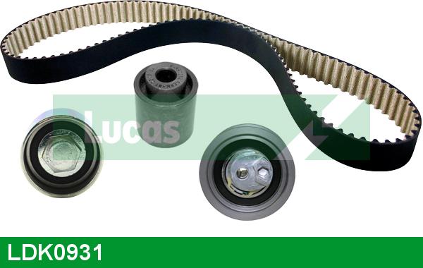 LUCAS LDK0931 - Комплект зубчатого ремня ГРМ autospares.lv