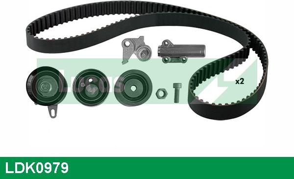 LUCAS LDK0979 - Комплект зубчатого ремня ГРМ autospares.lv