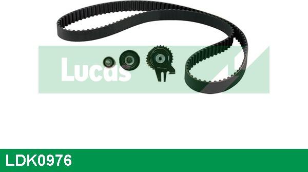 LUCAS LDK0976 - Комплект зубчатого ремня ГРМ autospares.lv