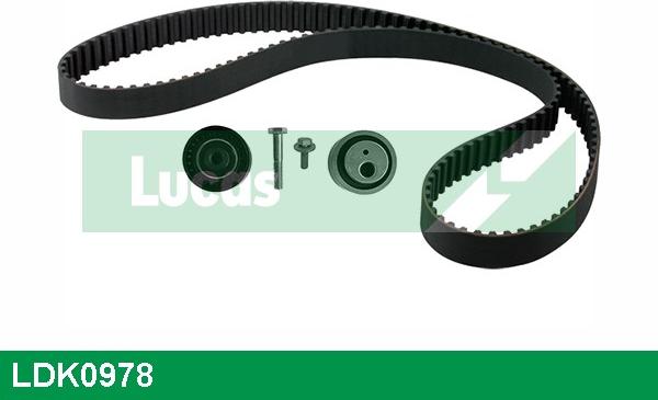 LUCAS LDK0978 - Комплект зубчатого ремня ГРМ autospares.lv