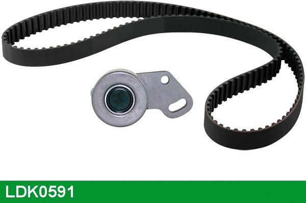 LUCAS LDK0591 - Комплект зубчатого ремня ГРМ autospares.lv