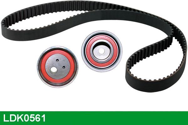 LUCAS LDK0561 - Комплект зубчатого ремня ГРМ autospares.lv