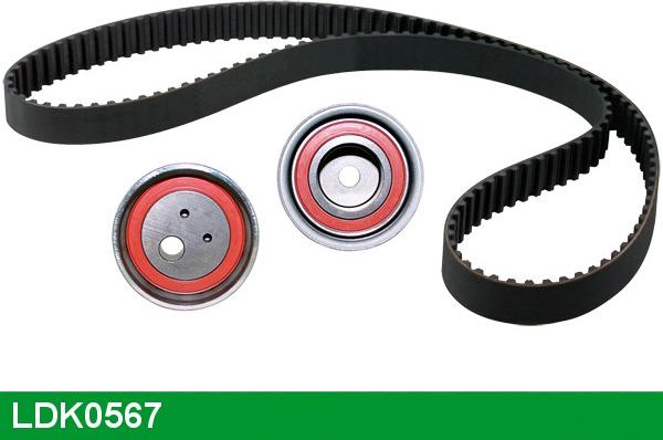 LUCAS LDK0567 - Комплект зубчатого ремня ГРМ autospares.lv