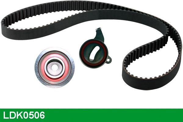 LUCAS LDK0506 - Комплект зубчатого ремня ГРМ autospares.lv