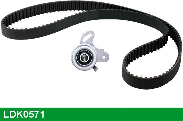 LUCAS LDK0571 - Комплект зубчатого ремня ГРМ autospares.lv