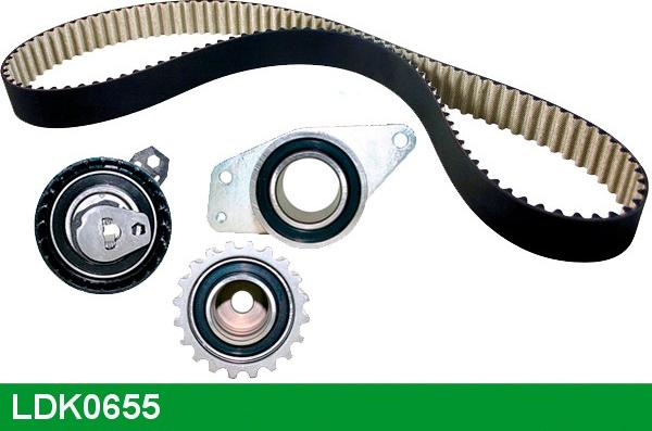 LUCAS LDK0655 - Комплект зубчатого ремня ГРМ autospares.lv