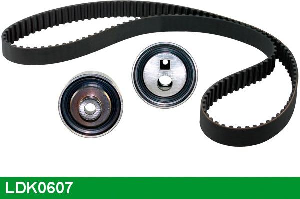 LUCAS LDK0607 - Комплект зубчатого ремня ГРМ autospares.lv