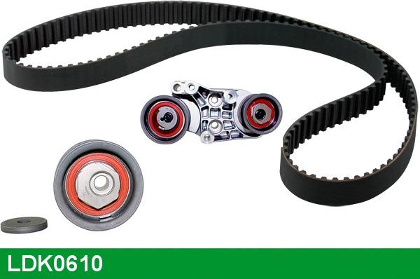 LUCAS LDK0610 - Комплект зубчатого ремня ГРМ autospares.lv