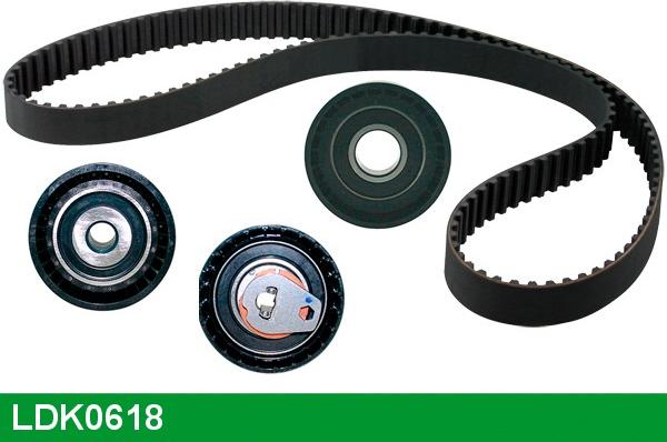 LUCAS LDK0618 - Комплект зубчатого ремня ГРМ autospares.lv