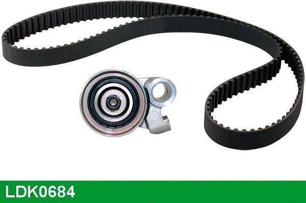 LUCAS LDK0684 - Комплект зубчатого ремня ГРМ autospares.lv