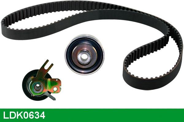 LUCAS LDK0634 - Комплект зубчатого ремня ГРМ autospares.lv