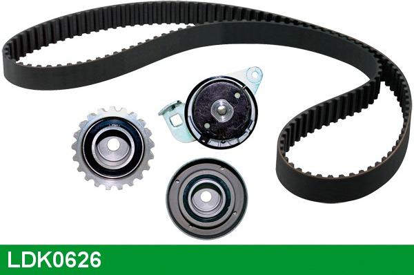 LUCAS LDK0626 - Комплект зубчатого ремня ГРМ autospares.lv