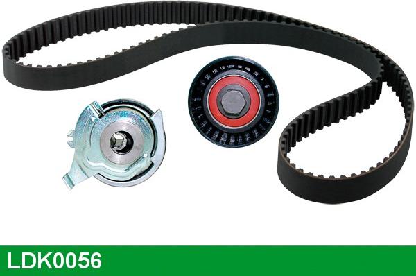 LUCAS LDK0056 - Комплект зубчатого ремня ГРМ autospares.lv