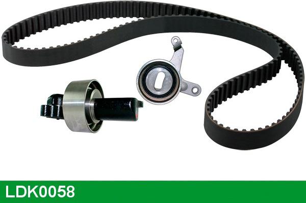 LUCAS LDK0058 - Комплект зубчатого ремня ГРМ autospares.lv