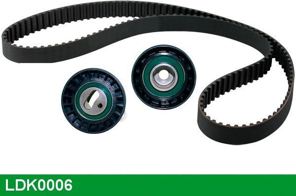 LUCAS LDK0006 - Комплект зубчатого ремня ГРМ autospares.lv