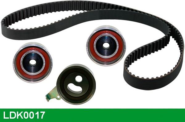 LUCAS LDK0017 - Комплект зубчатого ремня ГРМ autospares.lv