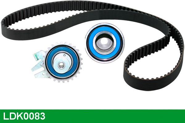 LUCAS LDK0083 - Комплект зубчатого ремня ГРМ autospares.lv