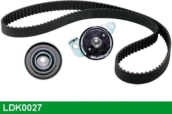 LUCAS LDK0027 - Комплект зубчатого ремня ГРМ autospares.lv