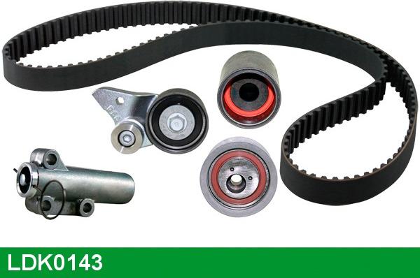 LUCAS LDK0143 - Комплект зубчатого ремня ГРМ autospares.lv