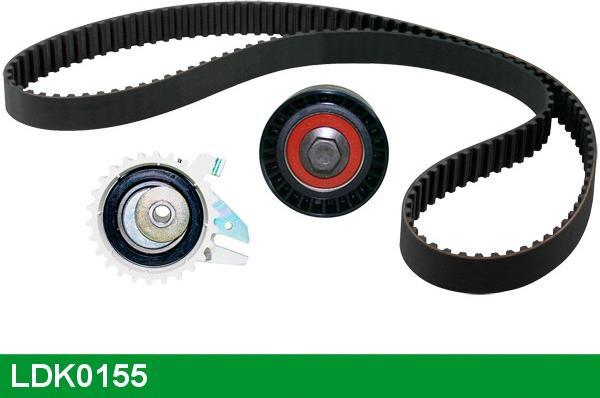 LUCAS LDK0155 - Комплект зубчатого ремня ГРМ autospares.lv