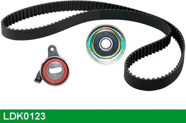 LUCAS LDK0123 - Комплект зубчатого ремня ГРМ autospares.lv