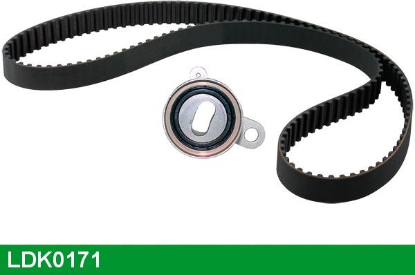 LUCAS LDK0171 - Комплект зубчатого ремня ГРМ autospares.lv