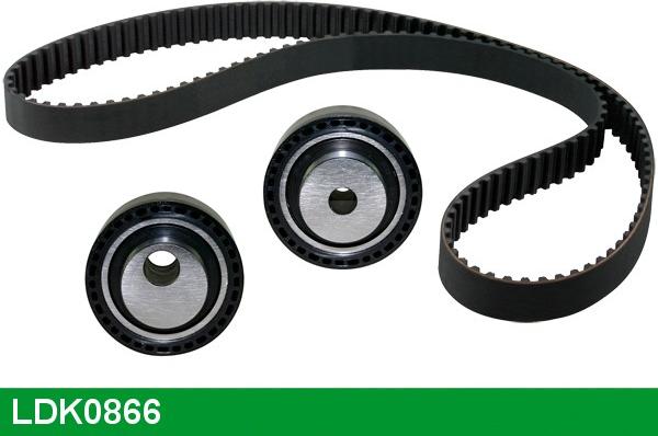 LUCAS LDK0866 - Комплект зубчатого ремня ГРМ autospares.lv