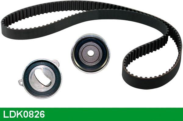 LUCAS LDK0826 - Комплект зубчатого ремня ГРМ autospares.lv