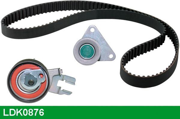 LUCAS LDK0876 - Комплект зубчатого ремня ГРМ autospares.lv