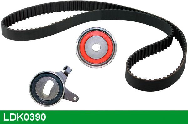 LUCAS LDK0390 - Комплект зубчатого ремня ГРМ autospares.lv