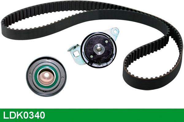 LUCAS LDK0340 - Комплект зубчатого ремня ГРМ autospares.lv