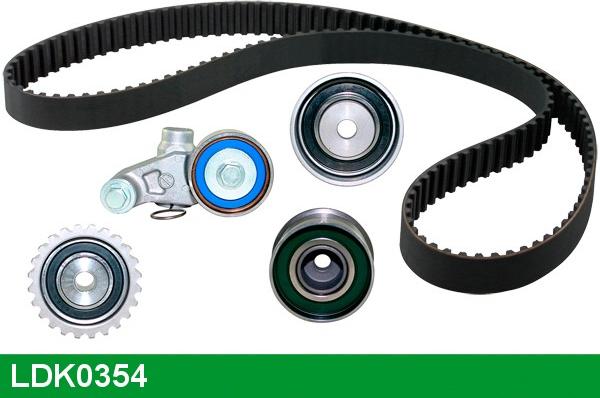 LUCAS LDK0354 - Комплект зубчатого ремня ГРМ autospares.lv