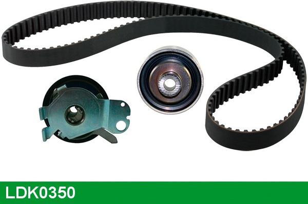 LUCAS LDK0350 - Комплект зубчатого ремня ГРМ autospares.lv