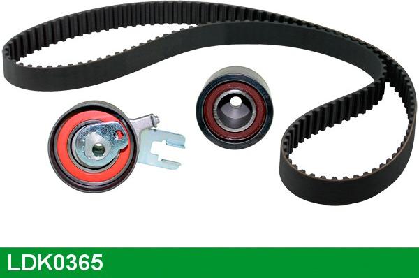 LUCAS LDK0365 - Комплект зубчатого ремня ГРМ autospares.lv