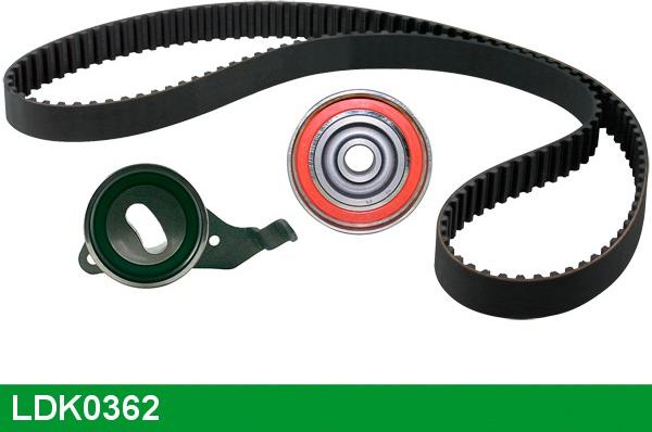 LUCAS LDK0362 - Комплект зубчатого ремня ГРМ autospares.lv