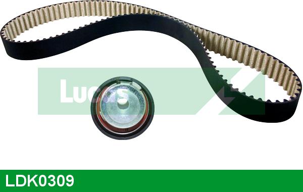 LUCAS LDK0309 - Комплект зубчатого ремня ГРМ autospares.lv