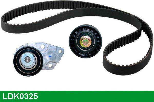 LUCAS LDK0325 - Комплект зубчатого ремня ГРМ autospares.lv