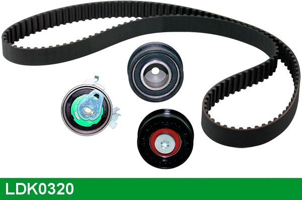 LUCAS LDK0320 - Комплект зубчатого ремня ГРМ autospares.lv